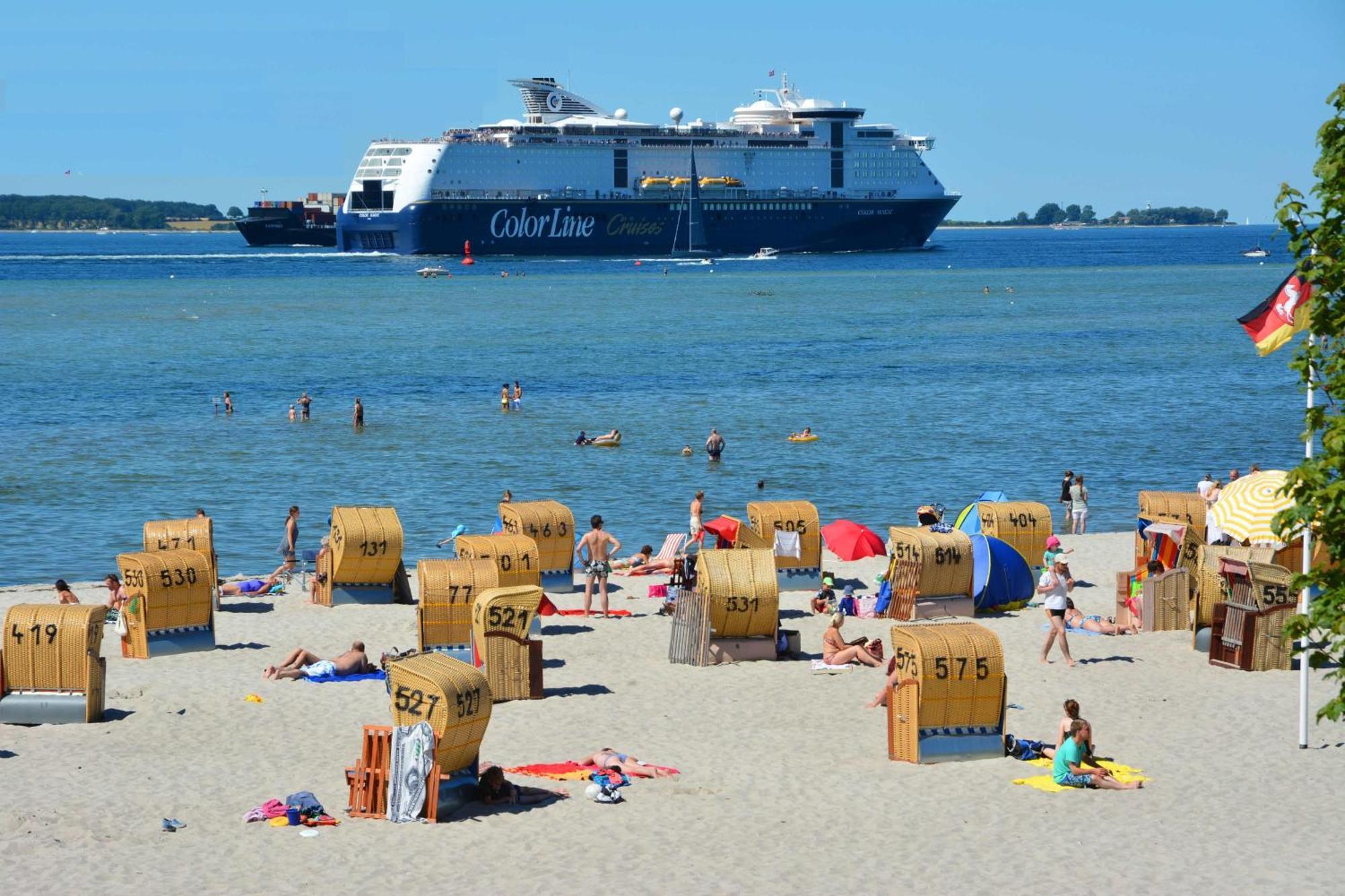 Haus Panorama Laboe Beachview Exteriör bild